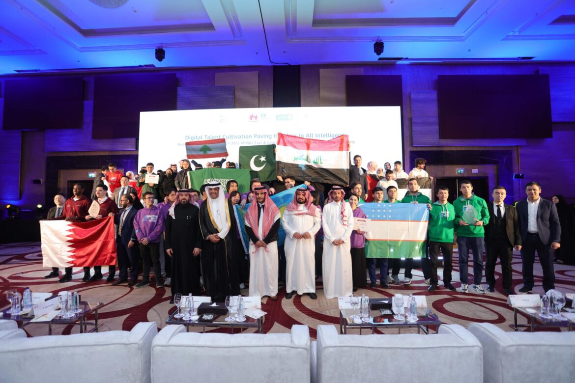Regional ICT talent recognized at the Huawei ICT Competition ME&CA 2024-2025 in Riyadh