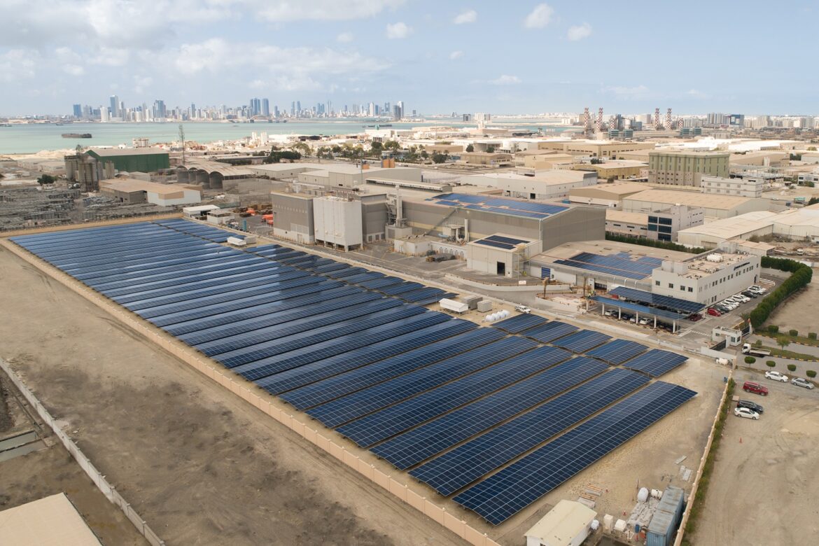 Imerys Al Zayani- recently named Solar Project of the Year in Commercial and Industrial Sector by Middle East Solar Industry Association (MESIA)