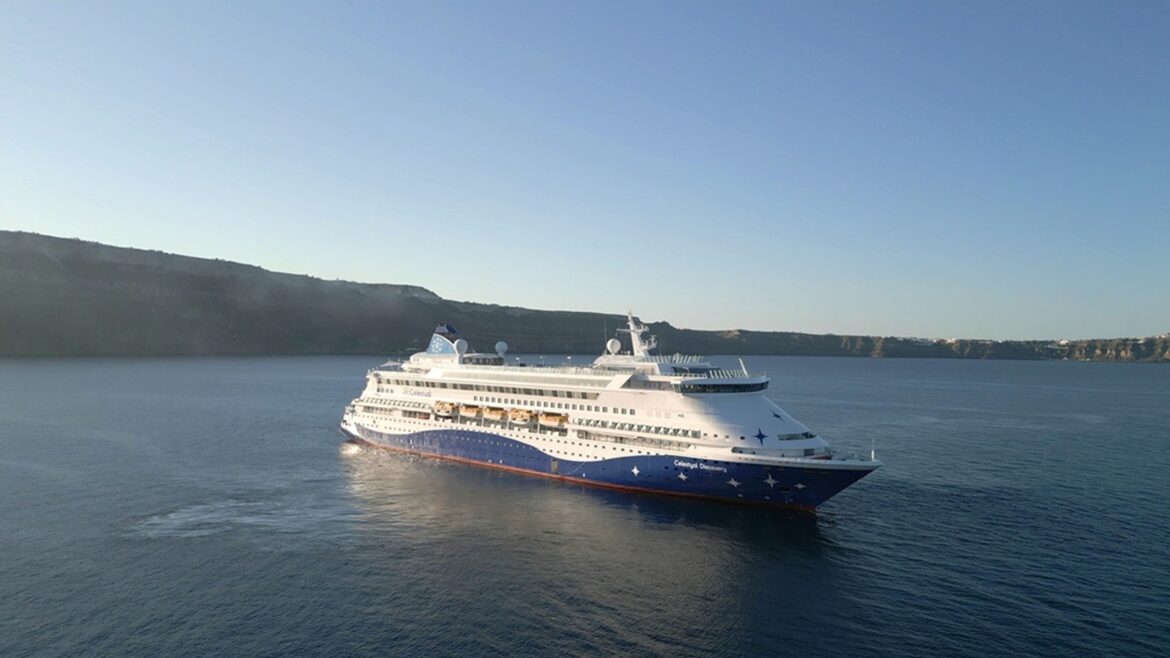 Celestyal Discovery becomes first ship in Greece to receive marine biofuel blend