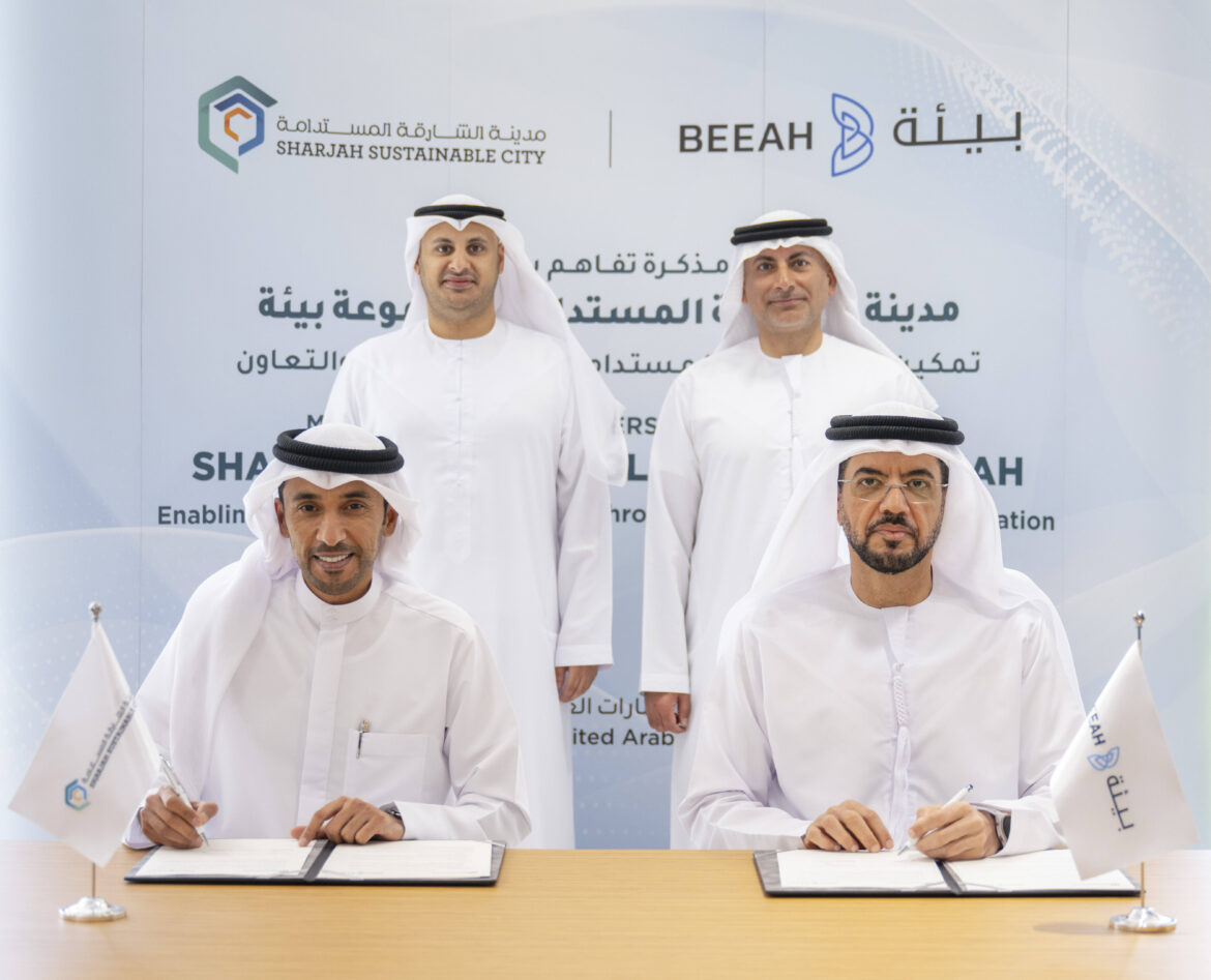 Sharjah Sustainable City and BEEAH Enter Strategic Partnership to Promote Sustainability and Smart Waste Solutions in Sharjah (1)